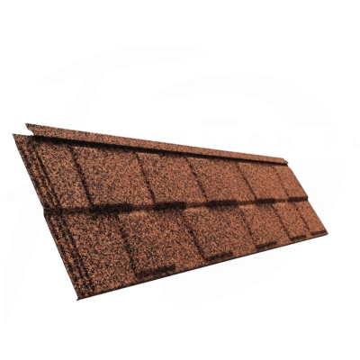 Polar - pokrycie dachowe z kruszywem kolor brązowy Amber